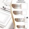 Smarty Had A Party White with Silver Square Edge Rim Plastic Wedding Value Set, 720PK 519SVS120 - alternate 2